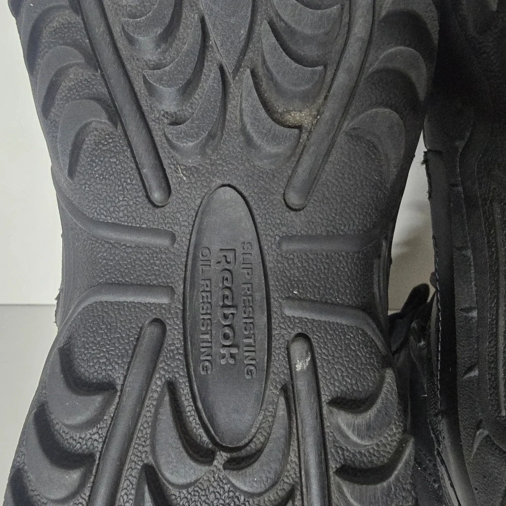 Reebok Rapid Response Mens Stealth Tactical Boot Side Zipper Composite Toe 15M